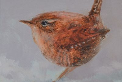 Dieren in de kunst: Gosia Bolwijn - Winterkoninkje